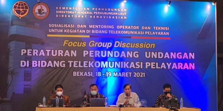 Pemerintah Bahas Aturan Perundangan Telekomunikasi Pelayaran