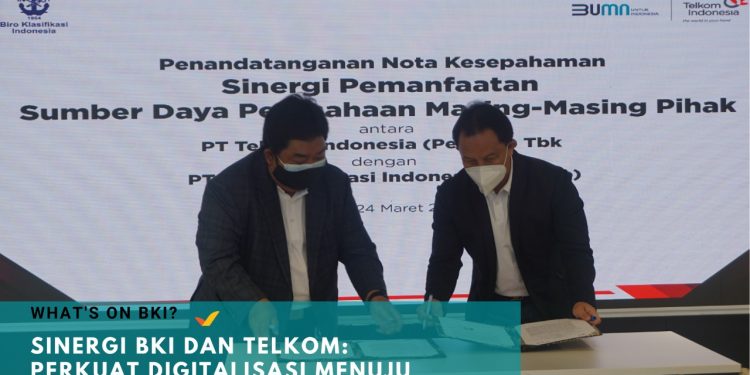 BKI-Telkom Kerjasama Pemanfaatan Teknologi, Sukseskan BUMN Jasa Survey