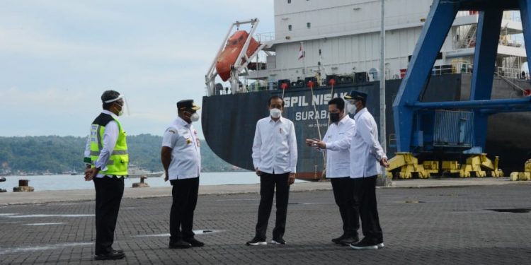 Ke Presiden Jokowi, Menhub Jelaskan Pelabuhan Baru Ambon