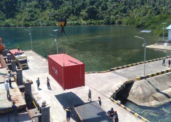 Pertama Kali Kirim VCO Dari Malut ke Jawa Lewat ToL Laut