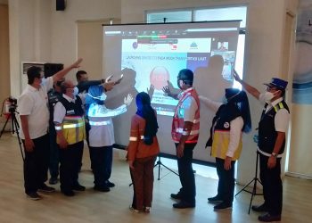 Dirjen Laut Resmikan Penggunaan GeNose di Priok, Masih Gratis
