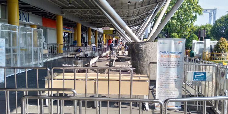 Penumpang Kapal di Priok Mulai Sepi