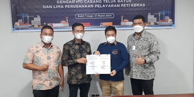 IPC TPK Gandeng 5 Pelayaran, Perkuat Layanan di Teluk Bayur