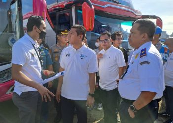 Pelindo Lepas 73 Bus Mudik Gratis ke Jawa & Sumatera