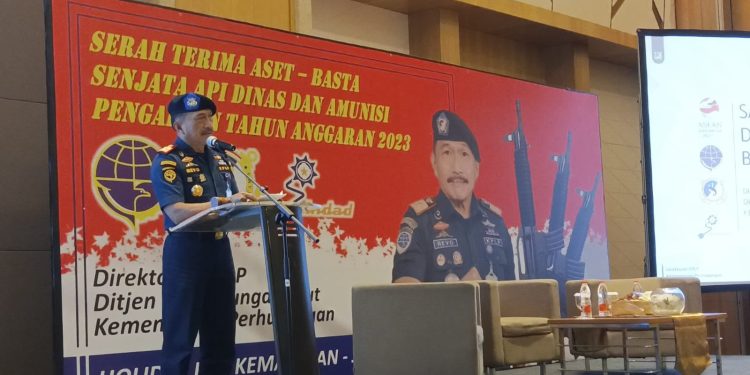 47 UPT Terima 124 Senjata Api, Katanya Untuk Keamanan Maritim