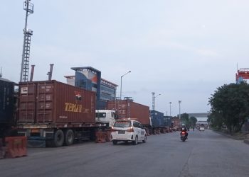 Aktivitas di Terminal Tanjung Priok Sudah Normal
