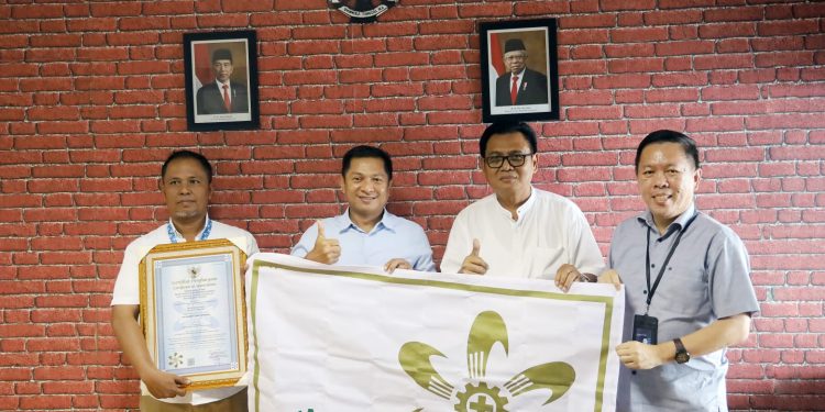 SPJM Raih Bendera Emas Sertifikasi SMK3