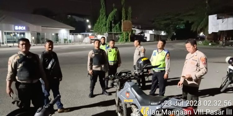 Cegah Kejahatan, Polres Belawan Gelar Patroli Besar-besaran