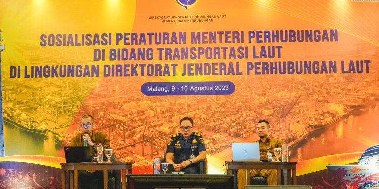 Sosialisasi Perubahan Permenhub Bidang Laut, Apa Saja..