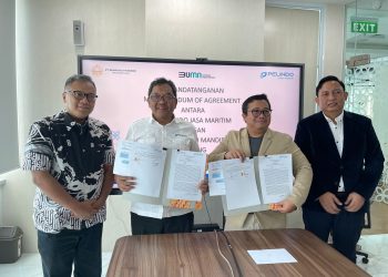 PT Bengkulu Mandiri – SPJM Kolaborasi Kelola Alur Pelayaran Baai