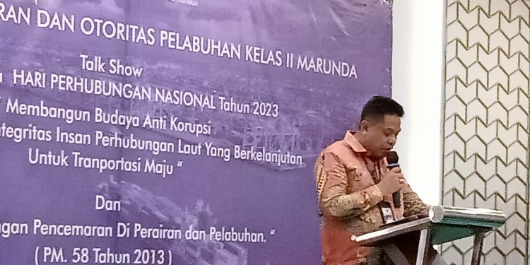 Dalam Rangka Harhubnas, KSOP Marunda Gelar Talk Show