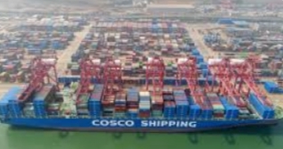 Cosco Luncurkan Layanan Perdana Pantai Timur Eropa-Amerika Selatan