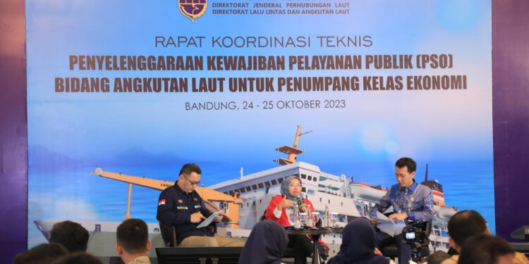 Angkutan Laut PSO Dipastikan Tingkatkan Kualitas Layanan