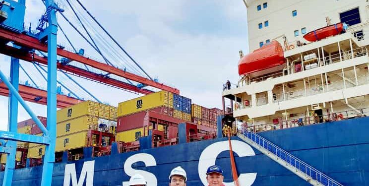 MV MSC Bremerhaven V Kembali Masuk Panjang, Sebelum ke Singapura