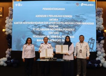 Kemenhub-Pelindo Teken Kerjasama Untuk Tingkatkan Kapasitas Makassar New Port