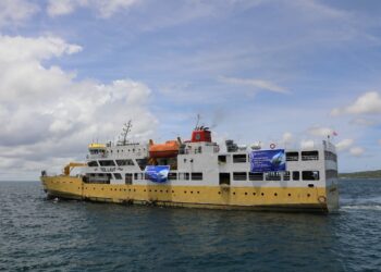 Pelayaran Perdana Kapal Ternak, Muat 550 Sapi ke Banjarmasin