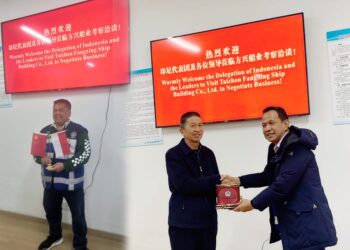 INSA Jaya Kunjungi Galangan Kapal di China, Bisa Membangun 40 Kapal Sekaligus