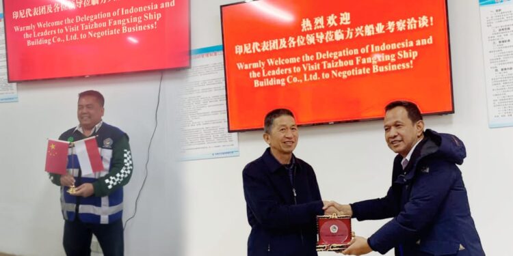 INSA Jaya Kunjungi Galangan Kapal di China, Bisa Membangun 40 Kapal Sekaligus