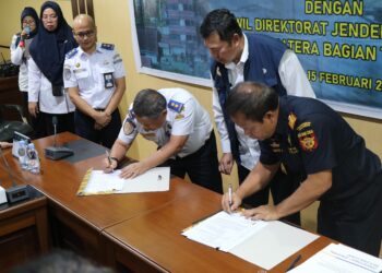 Kemenhub-BC Kerjasama Layanan Pengoperasian VTS di Palembang