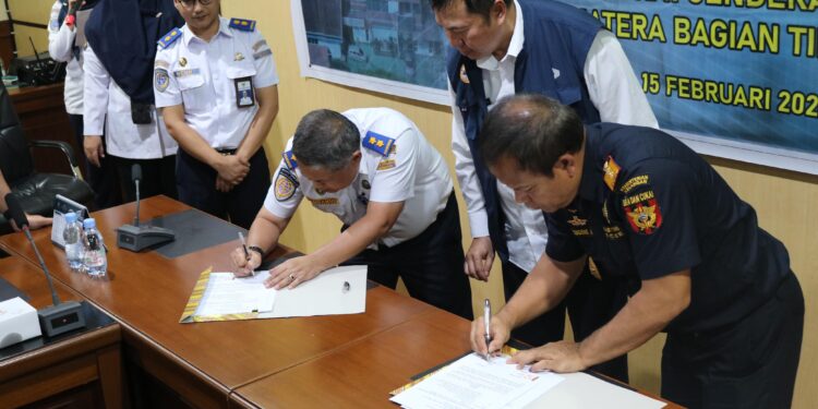 Kemenhub-BC Kerjasama Layanan Pengoperasian VTS di Palembang