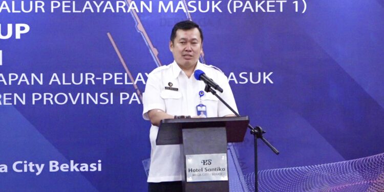 Penetapan Alur Pelayaran Masuk Pelabuhan Waren, Untuk Keselamatan