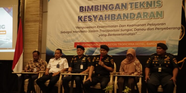 Hubdat Gelar Bimtek Kesyahbandaran, Tingkatkan Keselamatan Penyeberangan