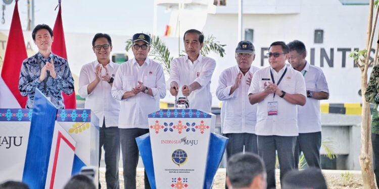 Jokowi Resmikan 2 Pelabuhan di Kawasan Teluk Palu