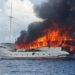 Kapal Wisata Oceanik Terbakar di Raja Ampat