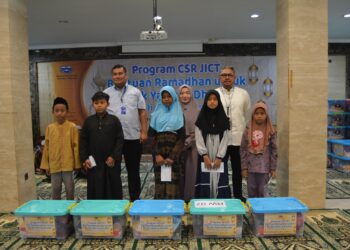 JICT Beri Santunan ke 500 Yatim dan Duafa
