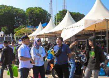 Arus Mudik Telaga Punggur-Kuala Tungkal Ramai