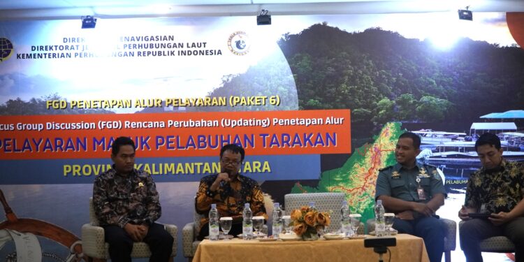 Alur Pelayaran Masuk Pelabuhan Tarakan Segera Diperbarui
