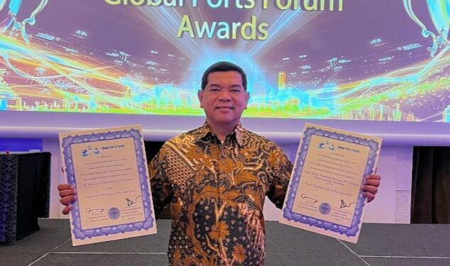 David & TTL Peroleh Penghargaan Pada Global Ports Forum