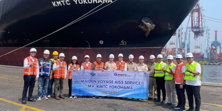 JICT Terima Layanan Baru Asia Tenggara-India