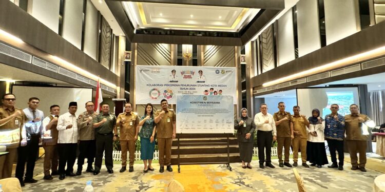 Percepatan Penurunan Stunting Kota Medan, Pelindo Ambil Bagian