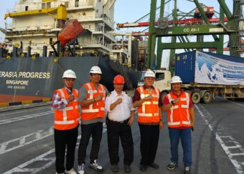 Interasia Masuk TTL, Arus Petikemas Meningkat