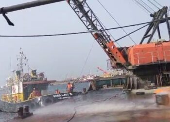 Dermaga KCN Terbakar, Tak Ada Korban Jiwa