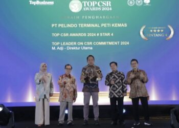 Pelindo Grup Raih TOP CSR Awards 2024