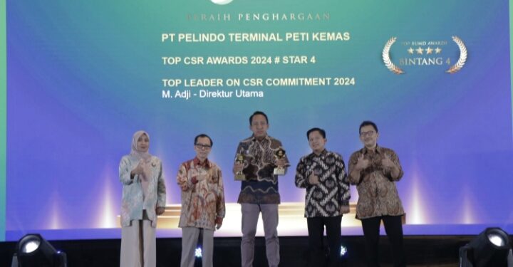 Pelindo Grup Raih TOP CSR Awards 2024