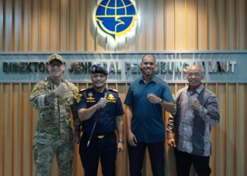 KPLP & Coast Guard AS Bahas Pelatihan Bersama