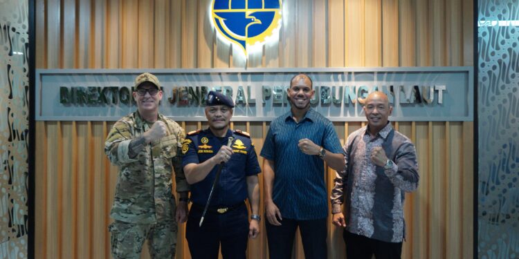 KPLP & Coast Guard AS Bahas Pelatihan Bersama