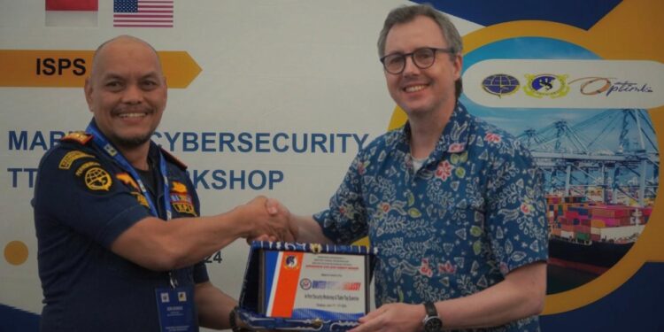 RI-US Embassy Mampir ke Teluk Lamong, Gelar Maritime Security Exercise di Surabaya