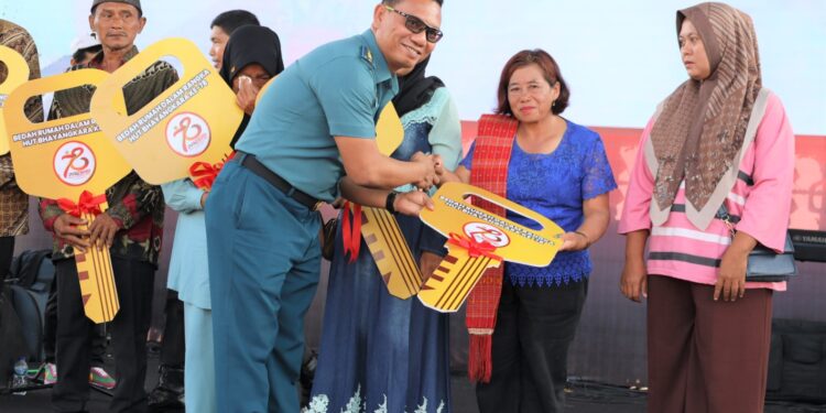 Hari Bhayangkara ke-78, Karumkital Hadiri Baksos
