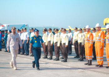Latihan Pengendalian Tumpahan Minyak di Lamongan, KSOP Pimpin Langsung..