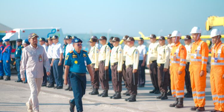 Latihan Pengendalian Tumpahan Minyak di Lamongan, KSOP Pimpin Langsung..
