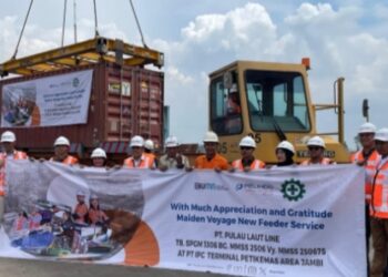 Pelayaran Perdana Kapal Feeder Jambi-Jakarta, Peluang Baru..
