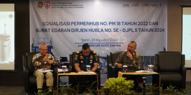 Penggunaan AIS Wajib, di Perairan Wilayah Kerja Disnav Teluk Bayur