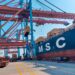 OJA Menyambut Kapal MSC di Terminal Peti Kemas Internasionalnya