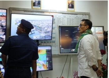 Resmikan Miniatur MCC di Makassar, Diharapkan Pengawasan Operasional Pelabuhan Berjalan Optimal
