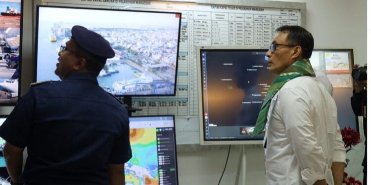 Resmikan Miniatur MCC di Makassar, Diharapkan Pengawasan Operasional Pelabuhan Berjalan Optimal