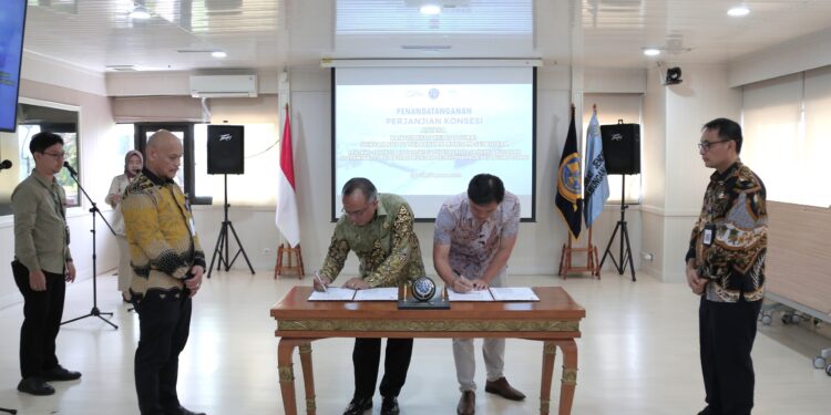 Kemenhub-Pelabuhan Mundam Sejahtera Teken Perjanjian Konsesi, Tingkatkan Efisiensi Pelabuhan Dumai